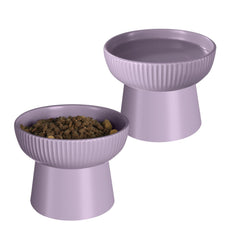 Pin Forest : gamelle élevée en céramique avec inclinaison 15° pour alimentation confortable