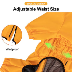 PINA imperméable avec ouverture pour laisse, pratique lors des promenades.