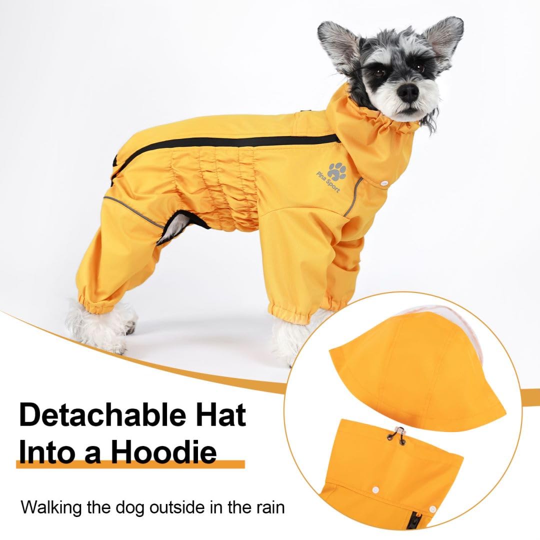 PINA veste enveloppante pour chien, protection contre le vent et la pluie.