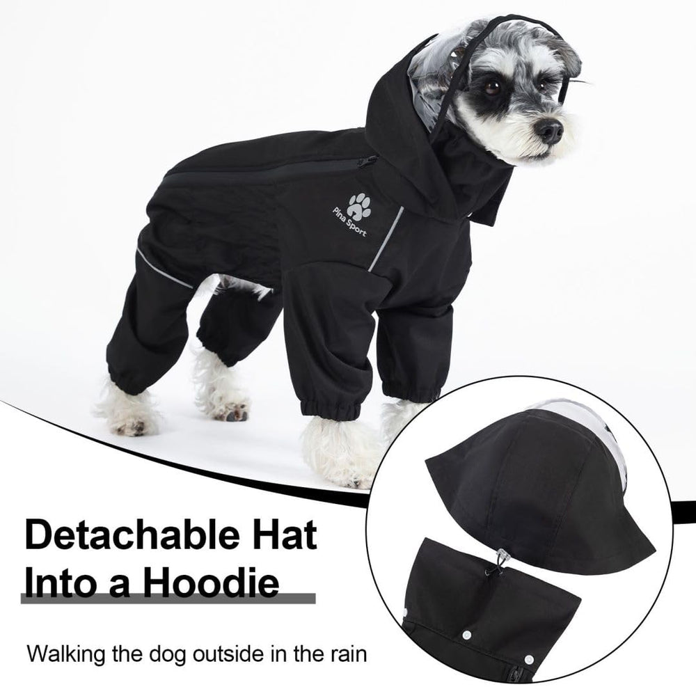 Pina manteau pour chien avec protection totale pour les promenades en extérieur.