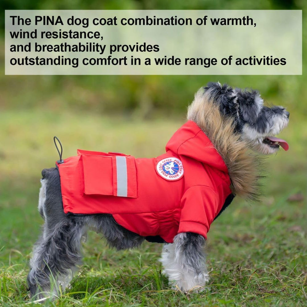 Veste PINA réfléchissante pour une meilleure visibilité hivernale.