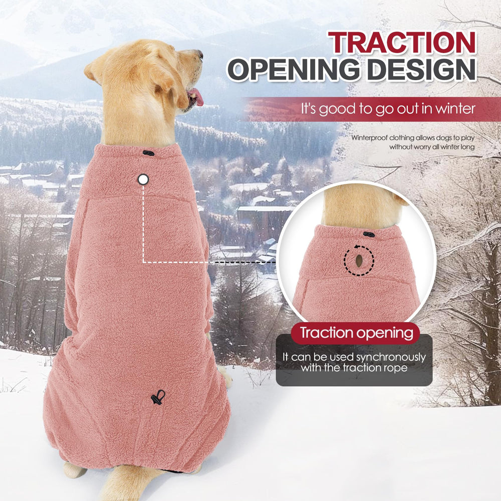 Pinellia manteau hiver chien rose exterieur, parfait pour promenades en plein air