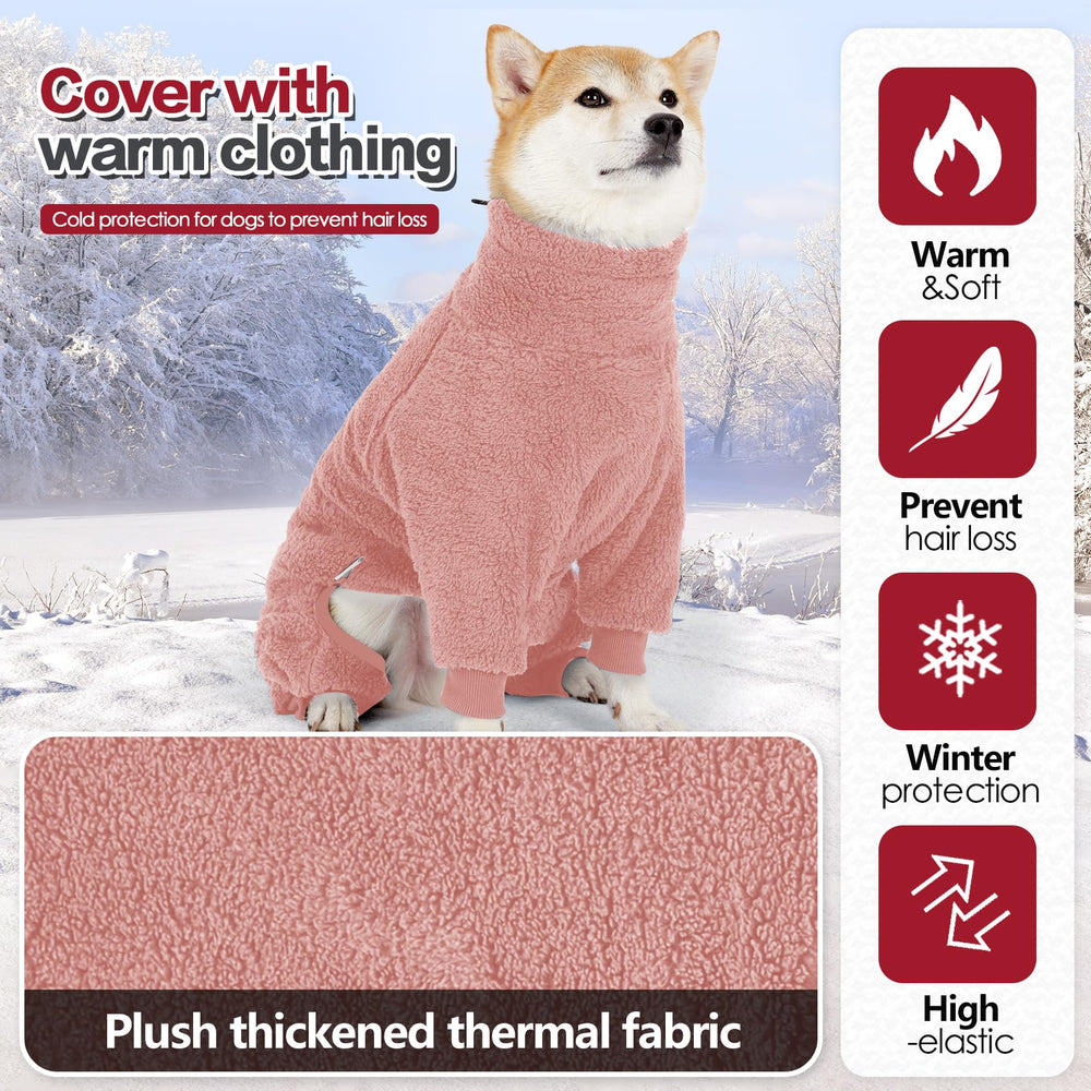 Manteau hiver Pinellia pour chien quatre pattes, coupe confortable et ajustable.