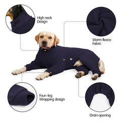 Pinellia manteau polaire chien avant, ajustement sûr.