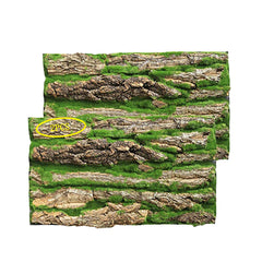 PINVNBY arriere-plan ecorce-terarium : cadre naturel durable pour votre reptile.