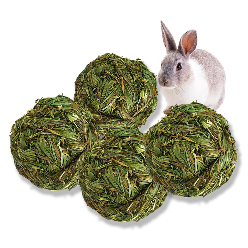 PINVNBY boules de foin-lapin, stimulation naturelle de la mastication.