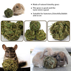 PINVNBY boule foin lapin diamètre 7,6 cm, jeu et détente.