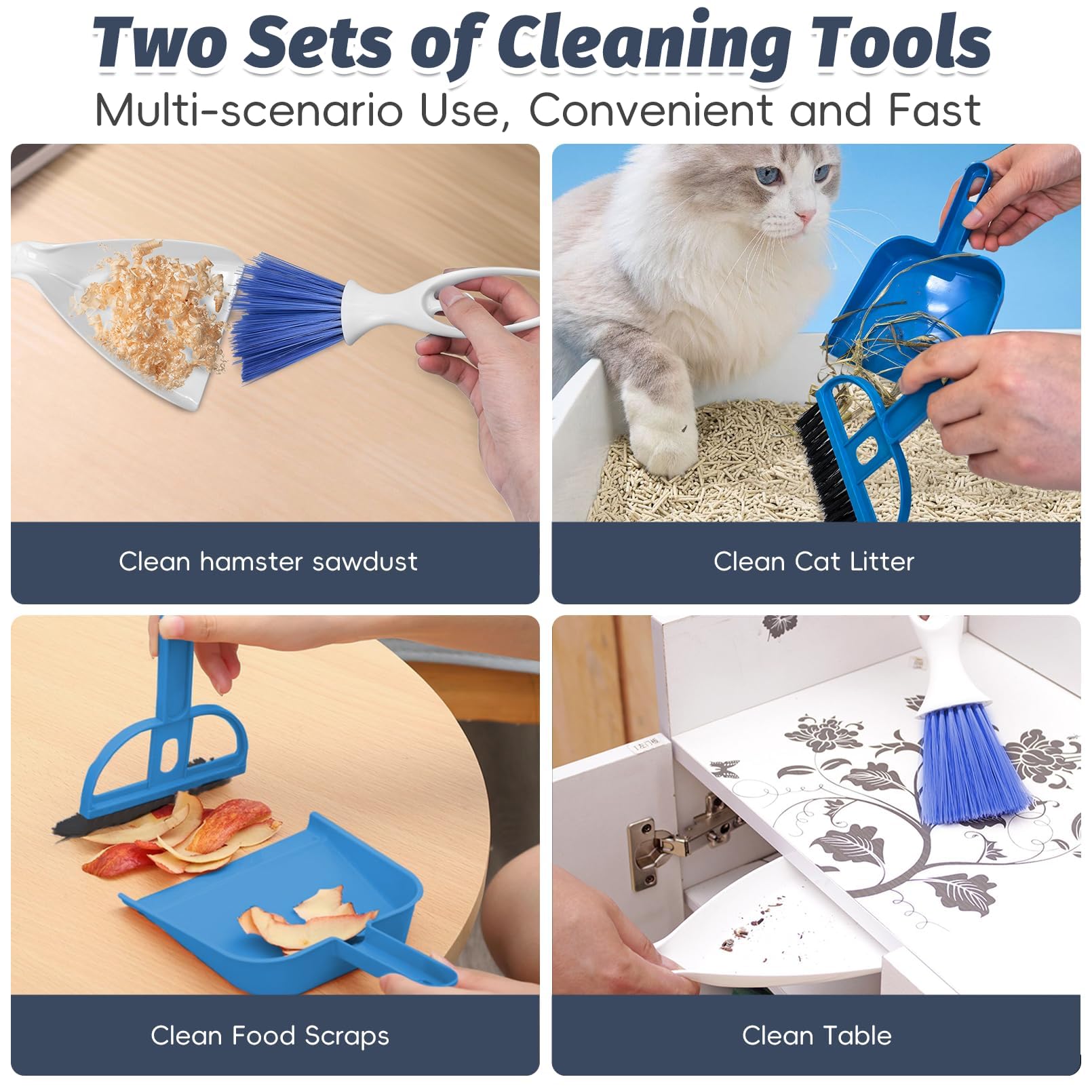 PINVNBY nettoyage rapide des déchets des animaux sur les surfaces domestiques.