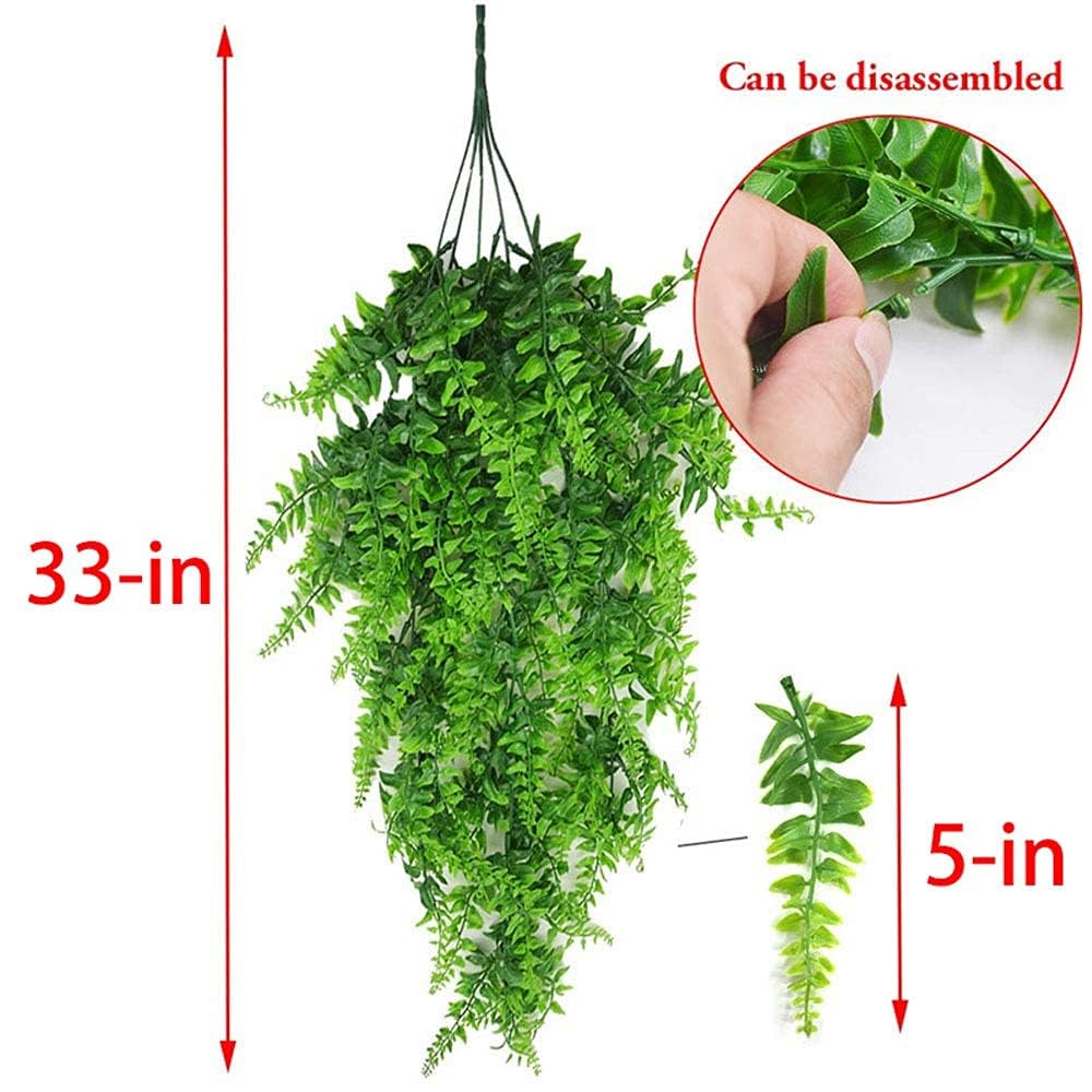 PINVNBY Plante reptile liane suspendue pour dragon barbu, zone d’escalade et décor.