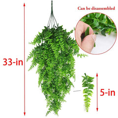 PINVNBY Plante reptile liane suspendue pour dragon barbu, zone d’escalade et décor.