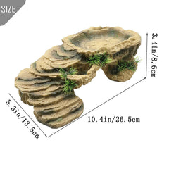 PINVNBY plateforme tortue trapezoidale, montée facilitée et repos confortable.