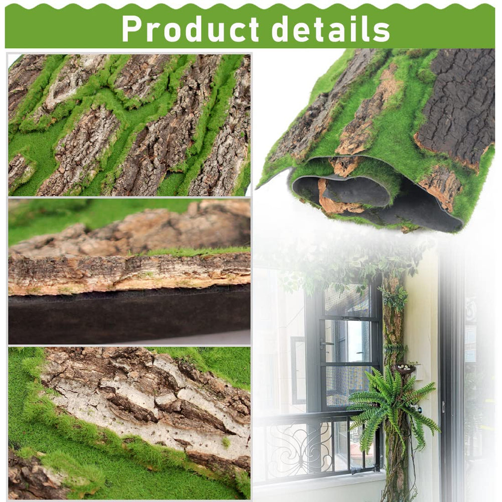 PINVNBY texture liège détail terrarium pour un aspect naturel