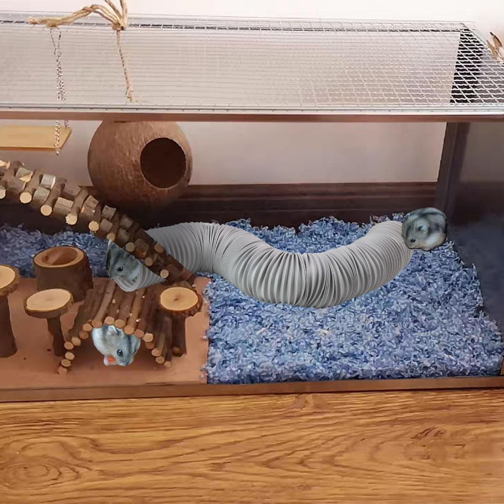 PINVNBY tunnel pour petits animaux, extensible jusqu’à 90 cm.