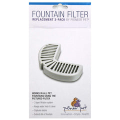 Pioneer Pet Raindrop: trois filtres blancs pour eau plus fraîche.