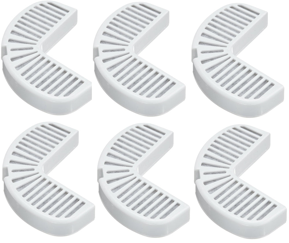 Filtre Pioneer Pet remplaçant pour fontaine en céramique et acier, eau plus fraîche et propre.