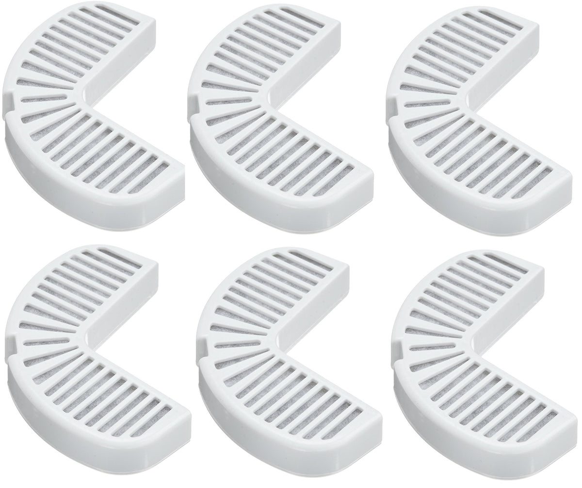 Filtre Pioneer Pet remplaçant pour fontaine en céramique et acier, eau plus fraîche et propre.