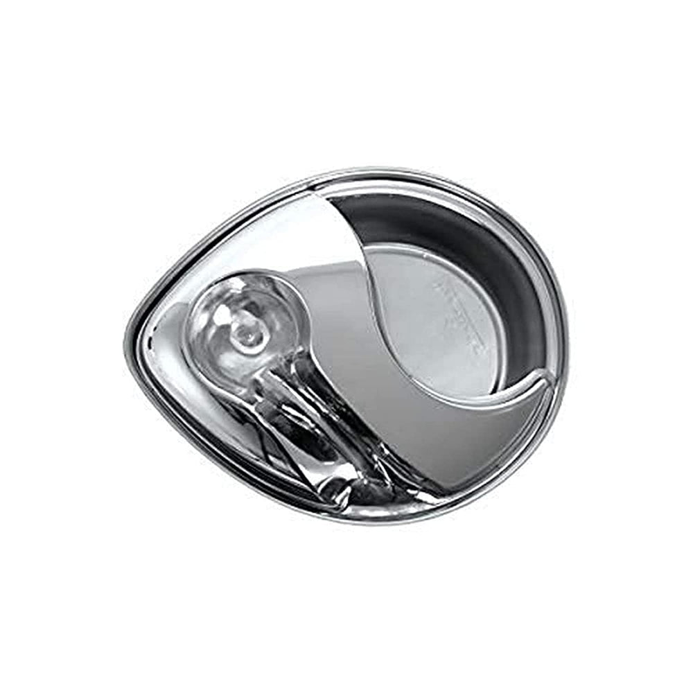 Fontaine inox Pioneer Pet avec capacité 60oz pour plusieurs animaux.