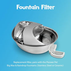 Fontaine inox Pioneer Pet au design cuisine moderne pour boire facilement.