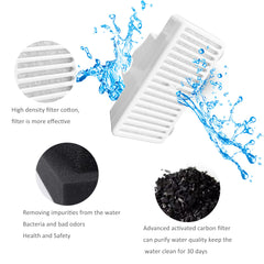 Filtre en T pour fontaine Serene, eau propre et claire