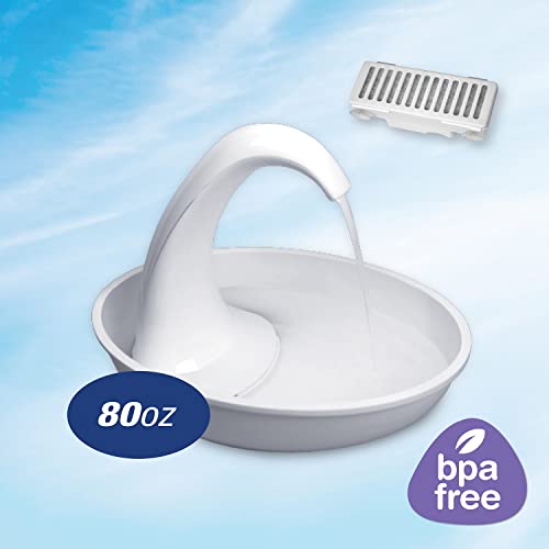 Bec et bol Pioneer Pet Swan, distribution d'eau continue.