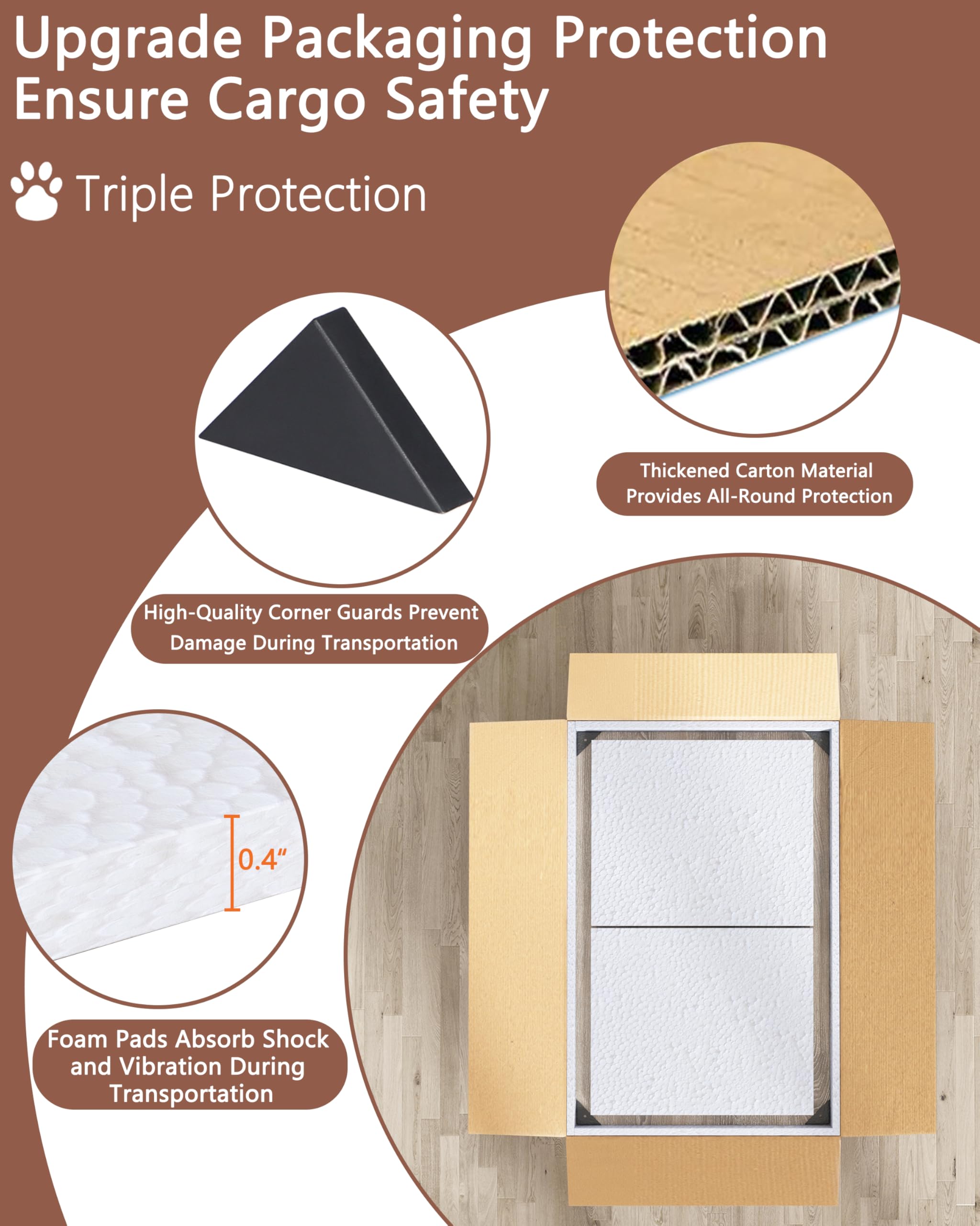 Topper bois Piskyet protection angulaire et durabilité renforcée.