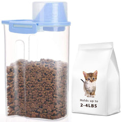 PISSION Conteneur-nourriture-animaux hermétique pour garder l'alimentation au sec.