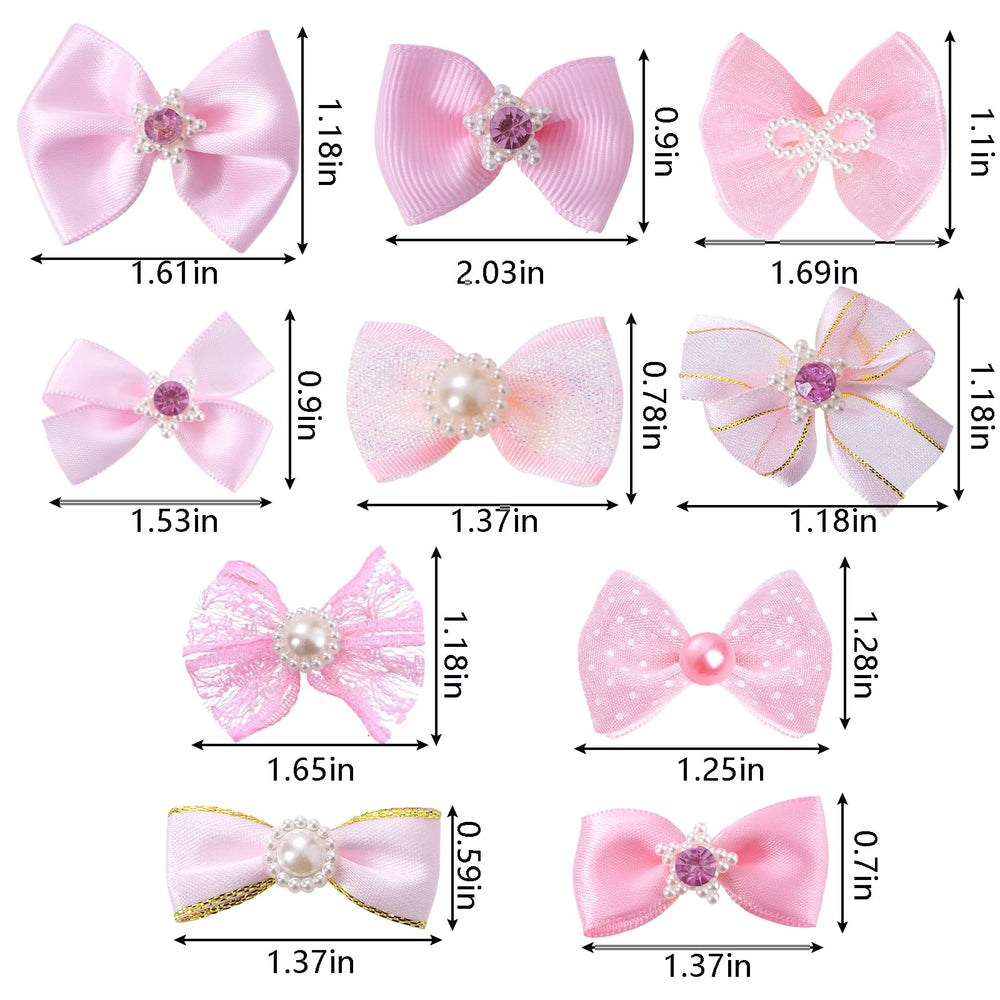 Pistha-broches-poil-chien-rose-02 scintillantes ajoutant une touche chic pour les sorties.