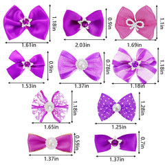 Broches Pistha à strass rose pour chien, accessoire chic et sûr.
