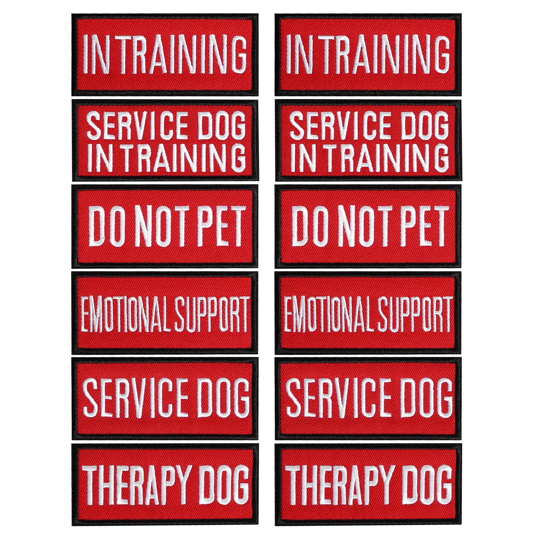 Écusson-service-chien Pistha, durable pour harnais et usage quotidien.
