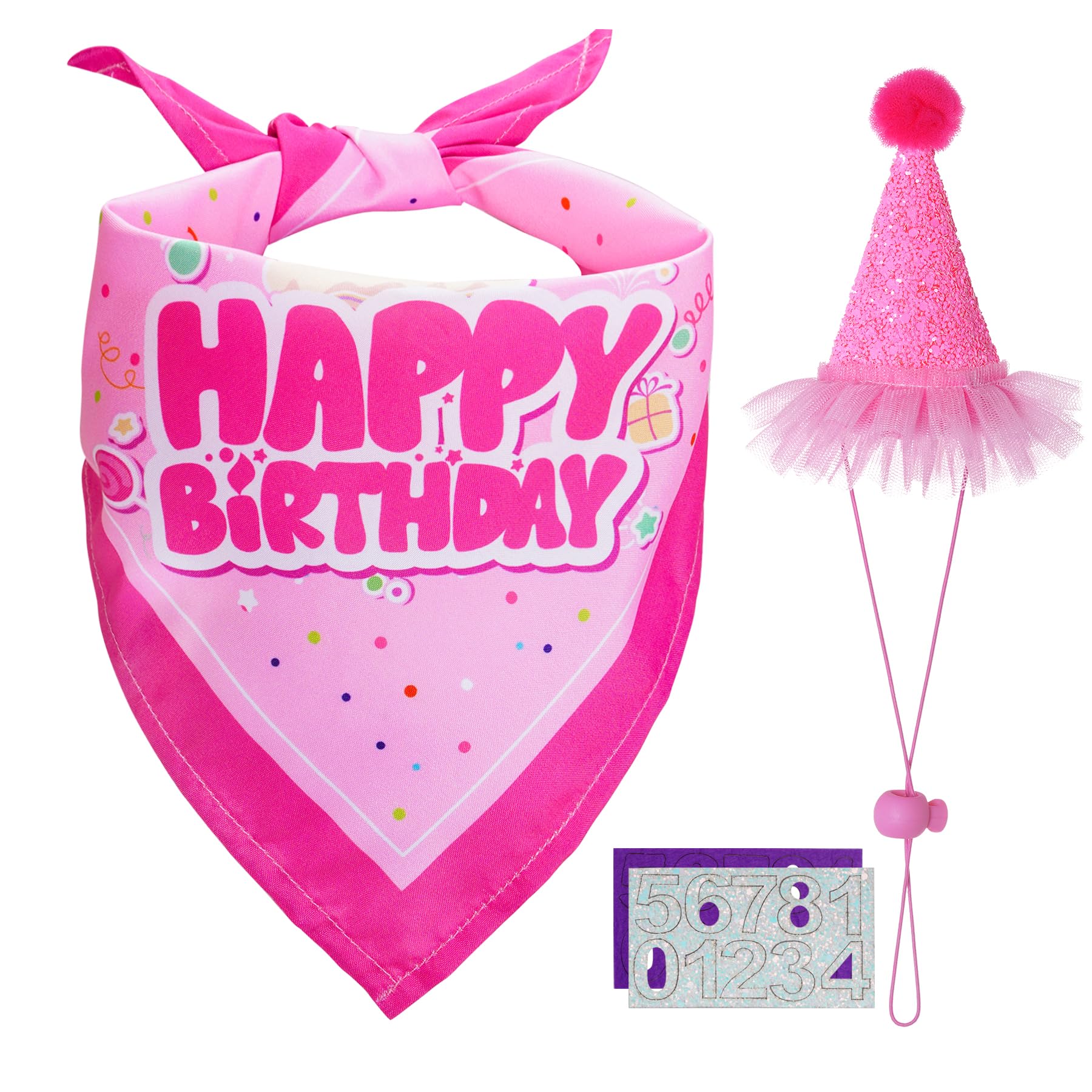 Pistha nombres anniversaire 0-9 inclus, personnalisation facile