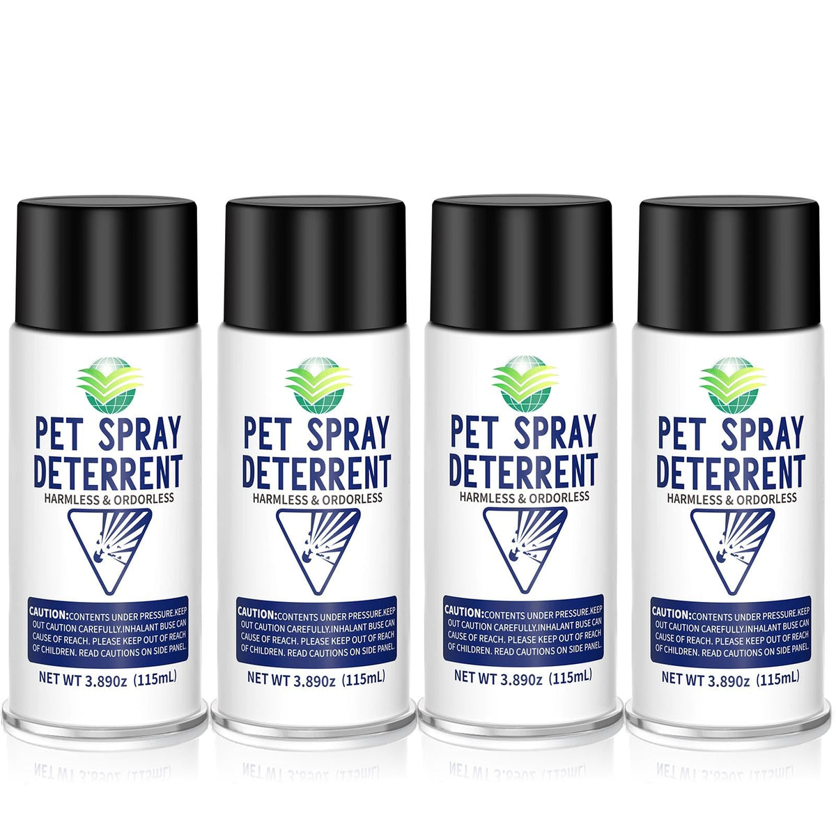 Piutezo Dissuasion Chat Refills 4-pack: repousse les zones interdites en douceur.