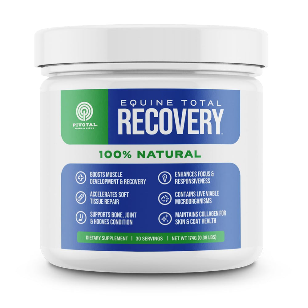 Power+ de Pivotal — bouteille pratique pour dosage quotidien du cheval
