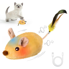 Pixibond Souris-jouet-chat, mouvement aléatoire stimulant l’activité et la curiosité du chat.
