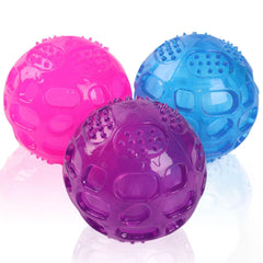 PJDH balle-chien-siffle-rose, stimule l’activité et amuse votre chien.