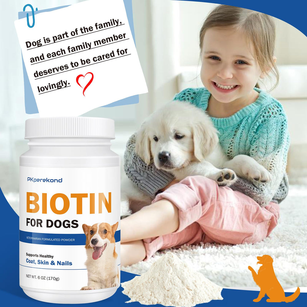 PKperekond Biotine pour chien – soutien immunitaire et bien-être.