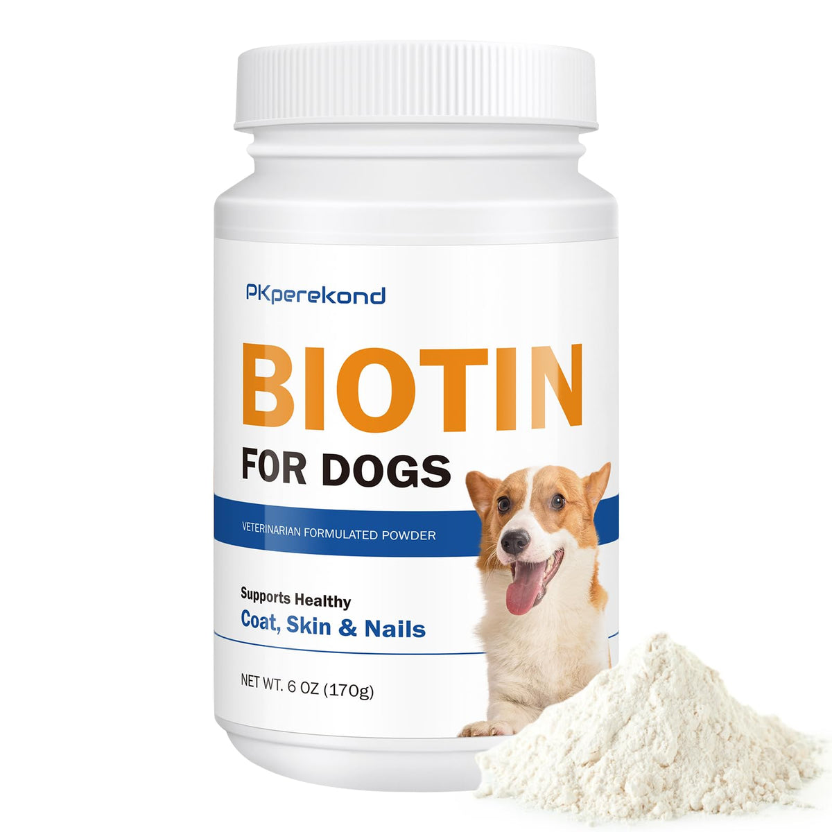 PKperekond Biotine pour chien – pelage brillant et peau saine.