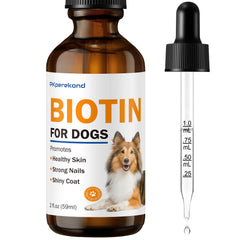 PKperekond biotine liquide chien, pelage brillant et peau saine grâce à l'apport quotidien.