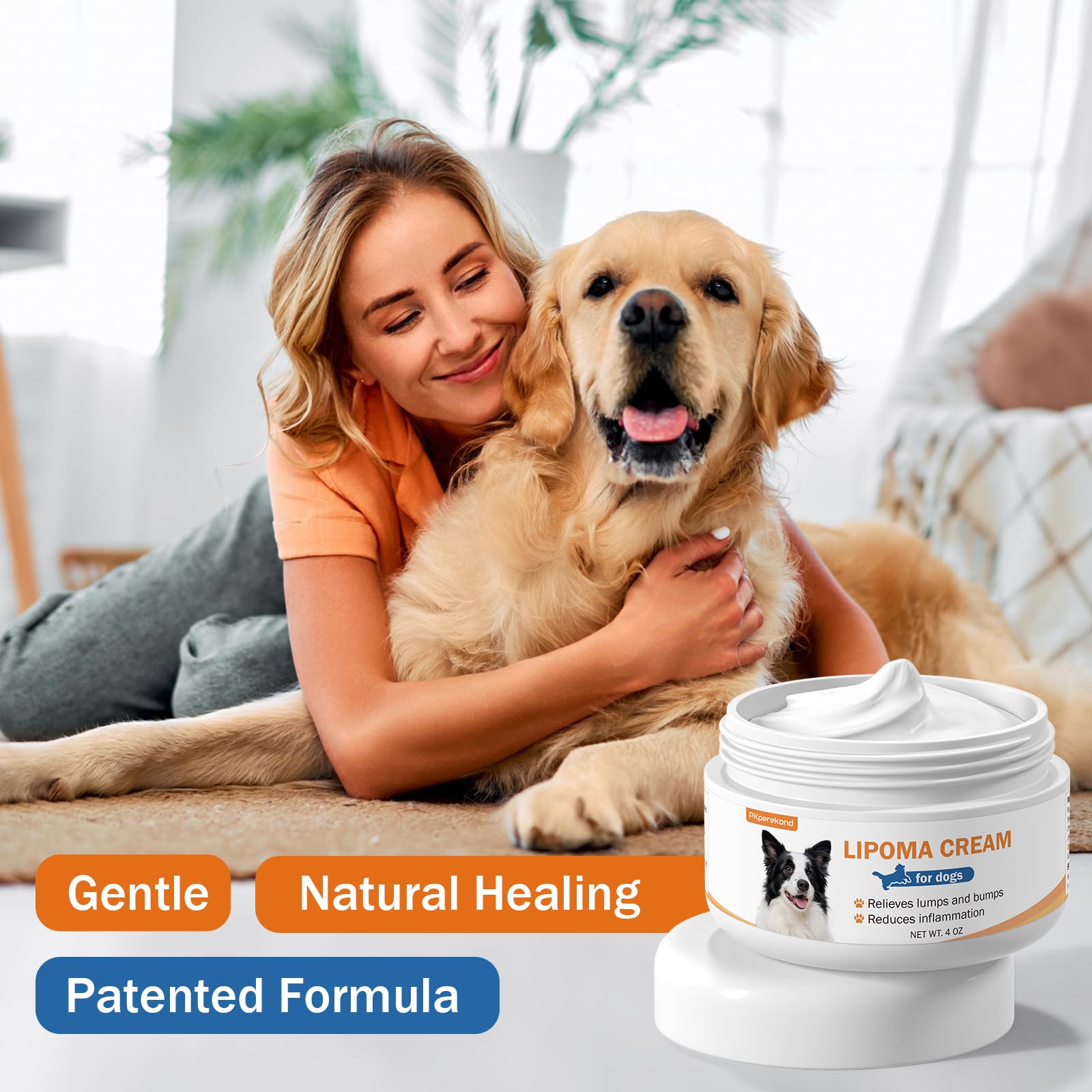 PKperekond Lipome Crème pour chien, absorption rapide sans résidu gras