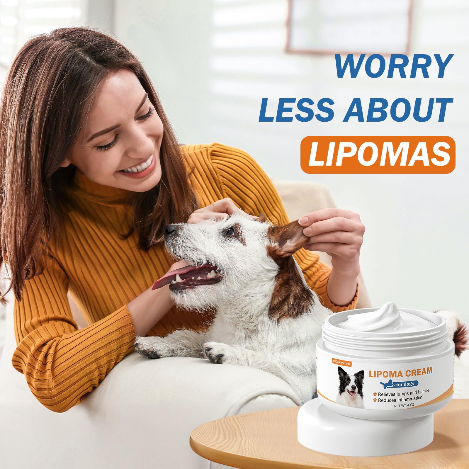 PKperekond Lipome Crème pour chien, énergie et mobilité retrouvées