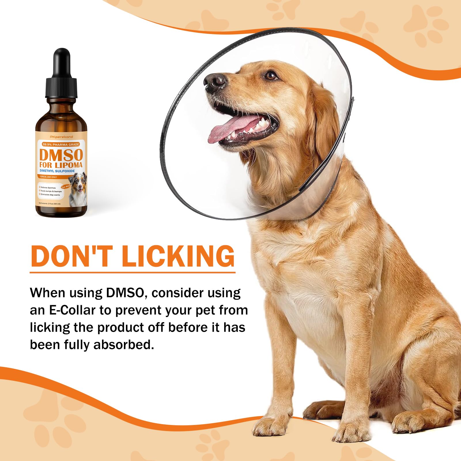 PKperekond DMSO – produit naturel pour le soin canin.