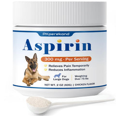 PKperekond flacon-poudre-aspirine-chien-grande, pratique et dosage simple