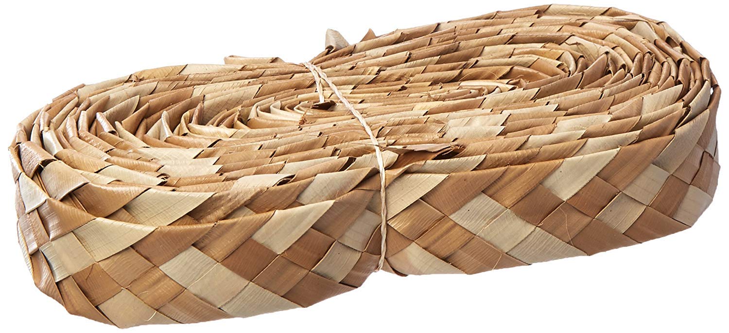 Planet Pleasures Shredders Straight rouleau 30 pieds en palme naturelle, stimulation ludique.