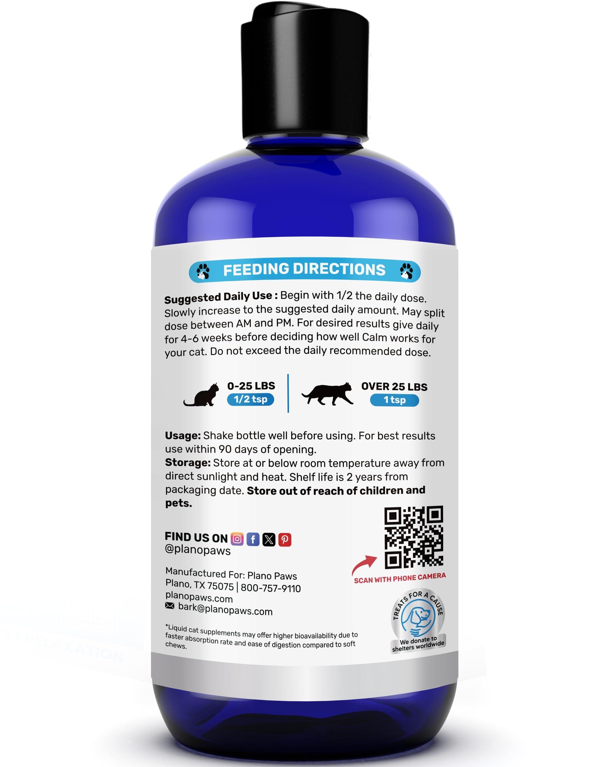 Planopaws gouttes sommeil et relaxation, favorise un rituel nocturne.