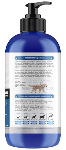 Planopaws Omega3 chien — convenant à toutes races et tous âges.