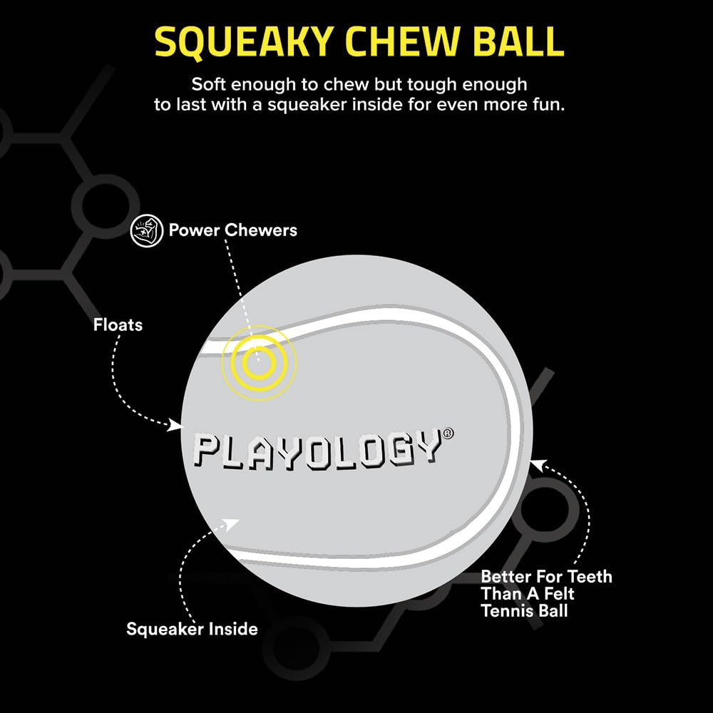 Playology balle flottante pour chiens, parfaite pour les jeux d’eau.