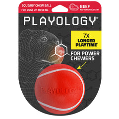 Balle sifflement Playology pour chien, pour attirer l'attention et prolonger le jeu.