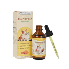 Pleasantly Warm Propolis, gencives apaisées pour chiens et chats.