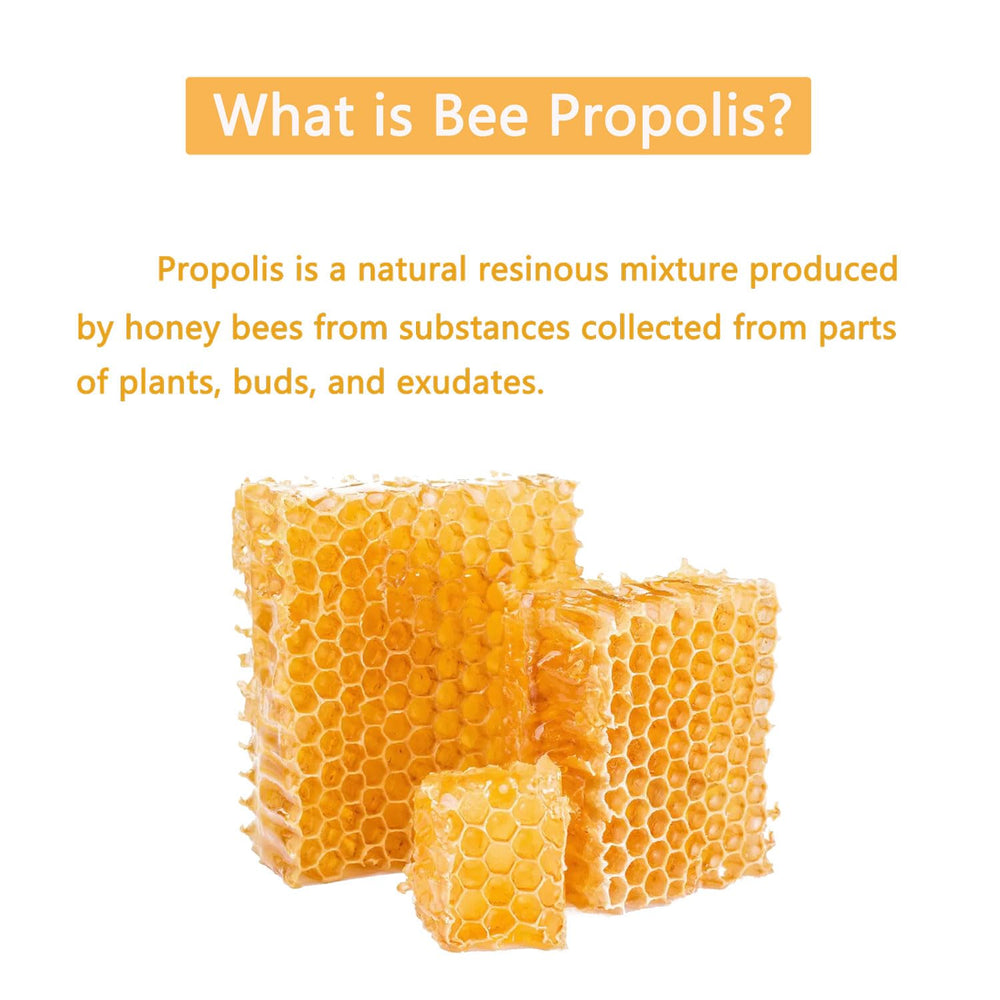 Propolis Pleasantly Warm se mélange dans l’eau pour une haleine fraîche.