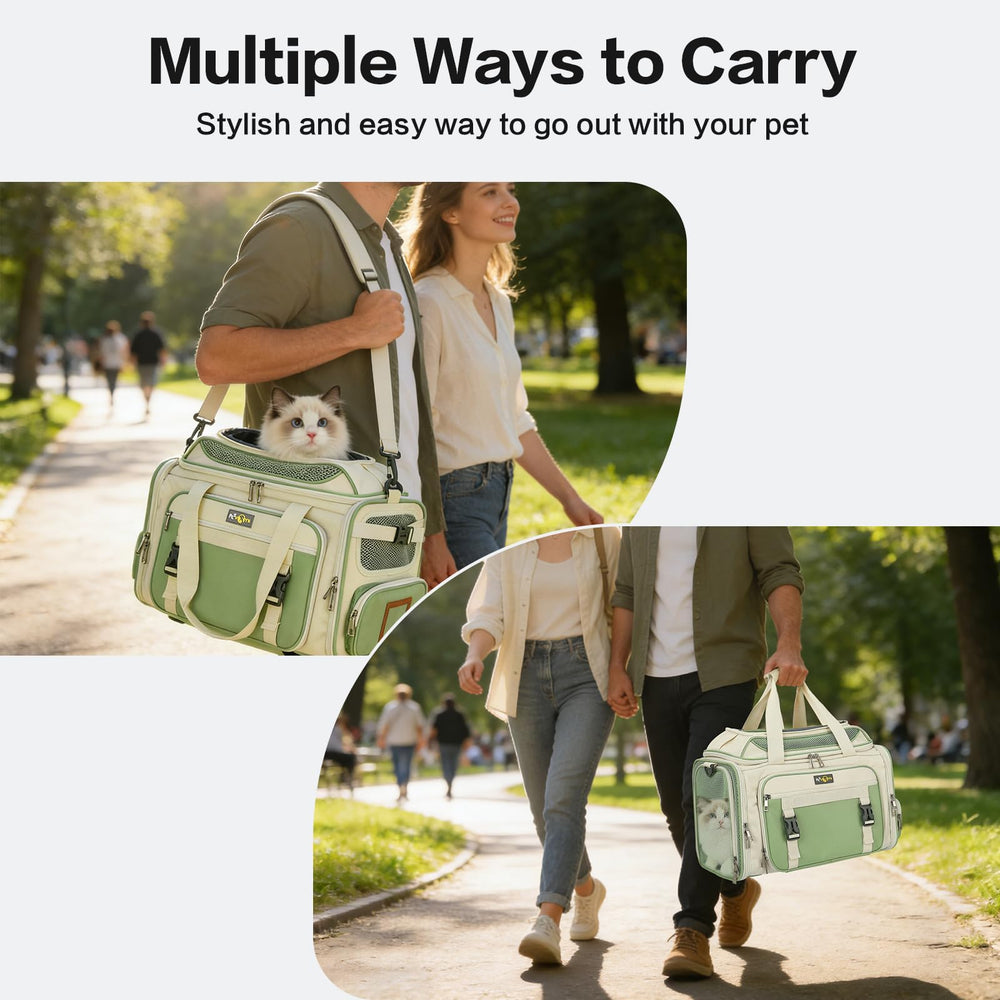 PLJVOYK sac portage animal extensible toit pour plus d’espace