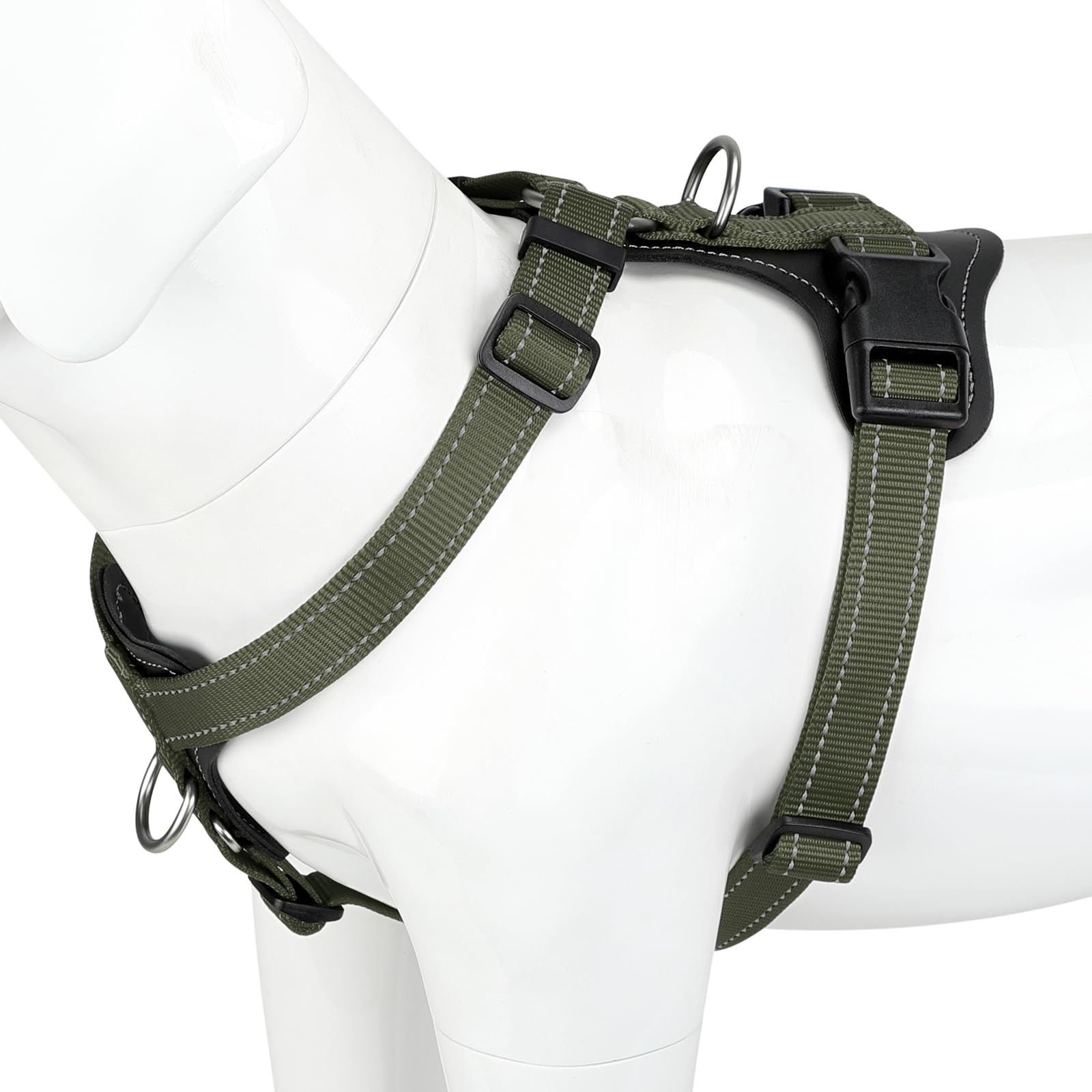 Harnais Plutus Pet, avant anti-trac, utile pour guider le chien pendant l entraînement.